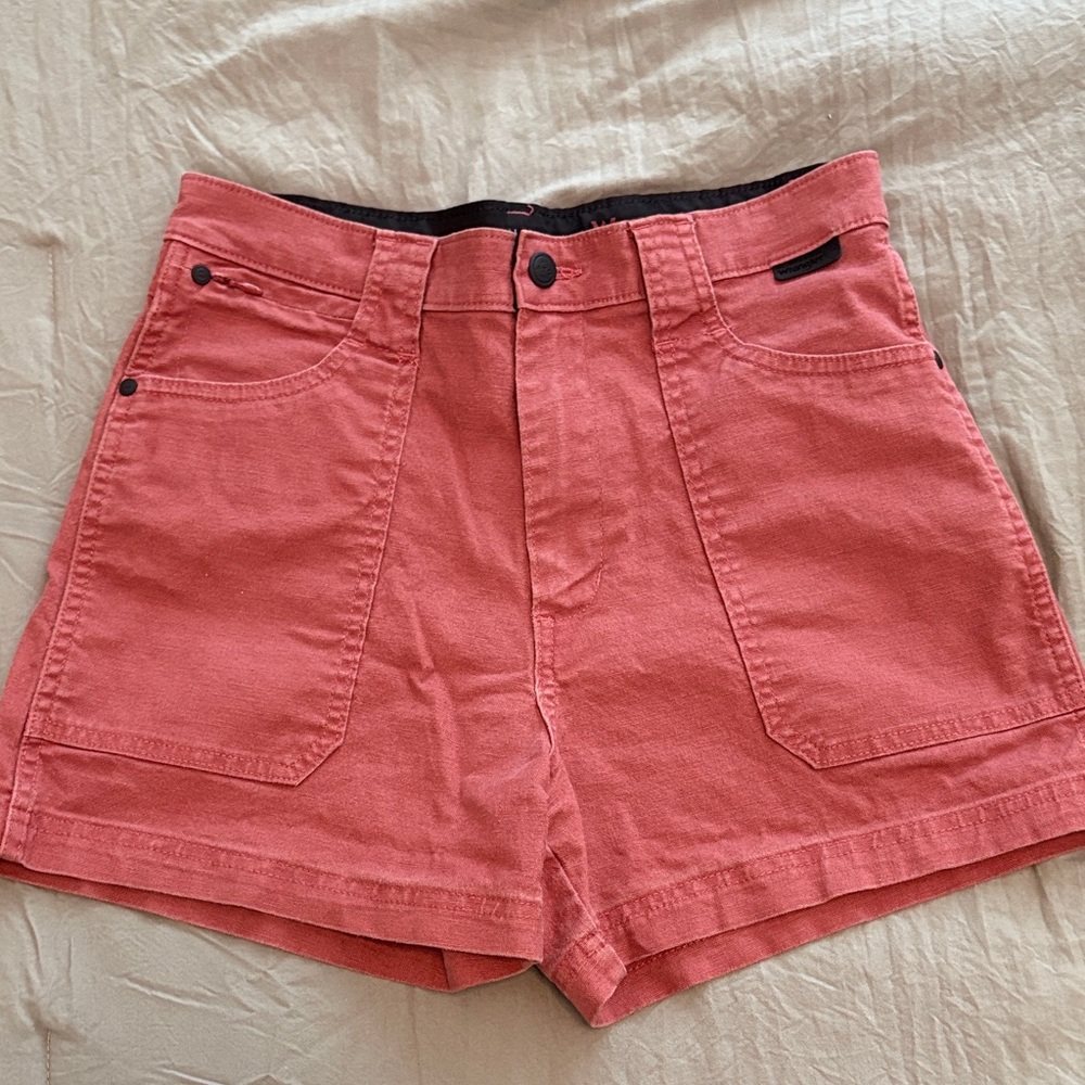 Women's Dark Red Shorts